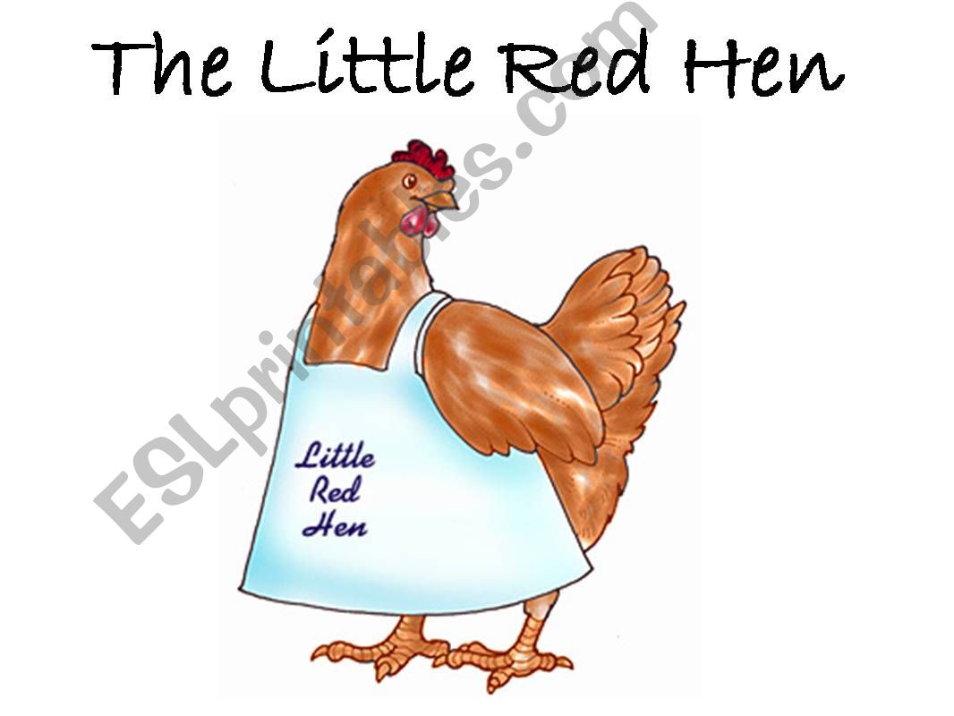 The Little Red Hen powerpoint