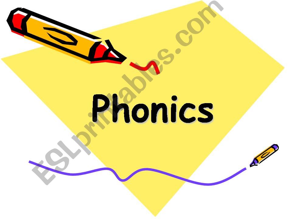 Phonics (Basics) powerpoint