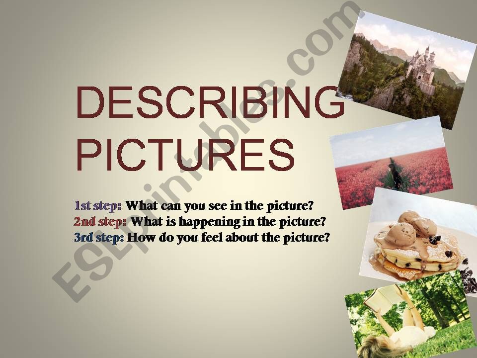 Describing pictures vol.2 powerpoint