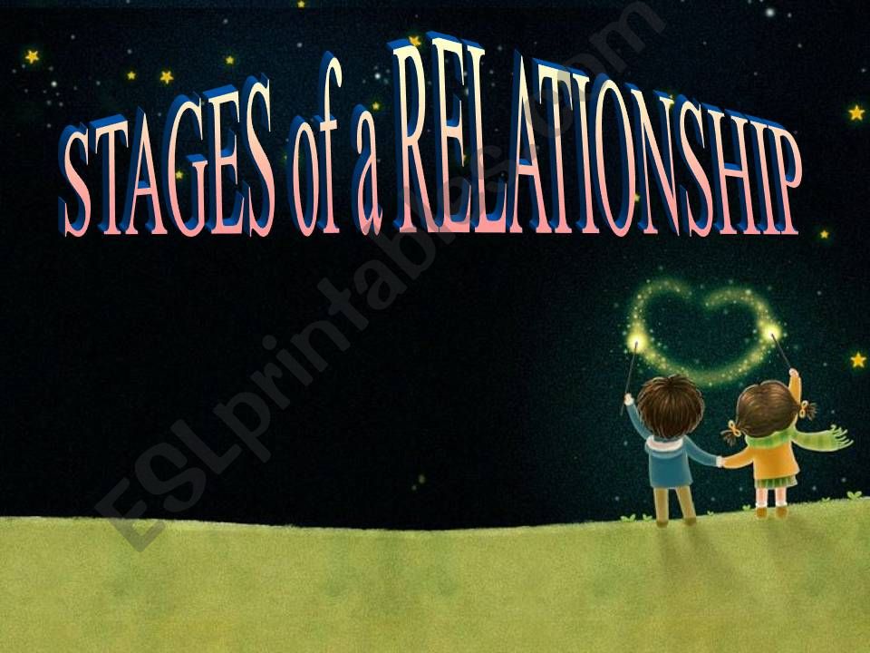 Stages of a relationship (1) powerpoint