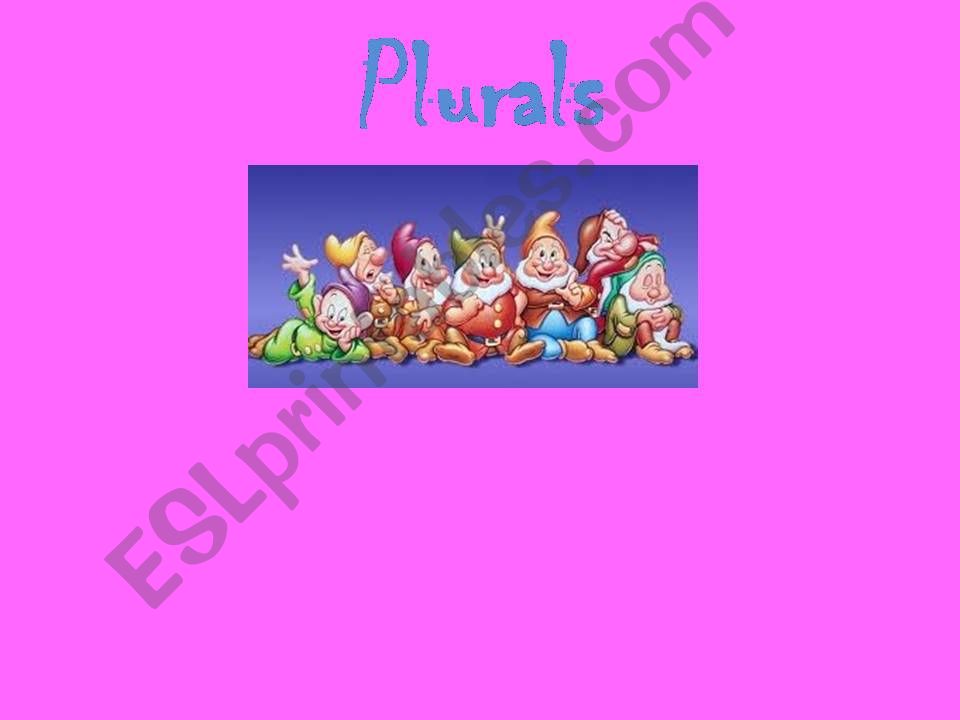 Plurals practice powerpoint