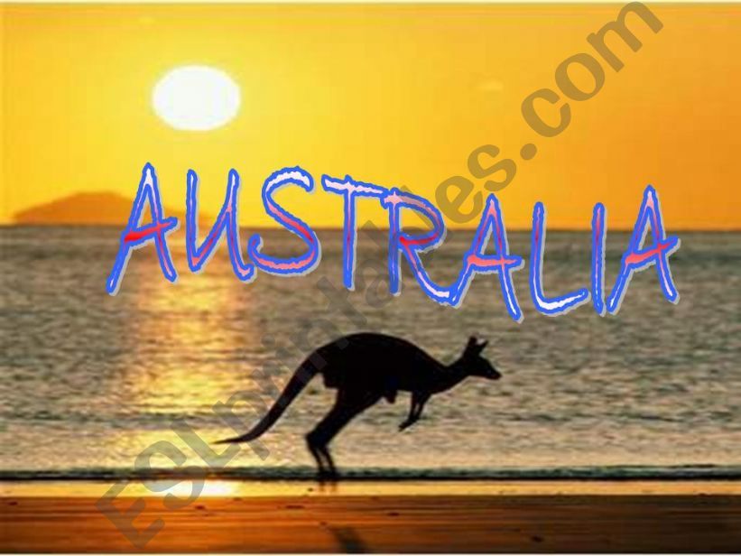 Presentation of Australia powerpoint