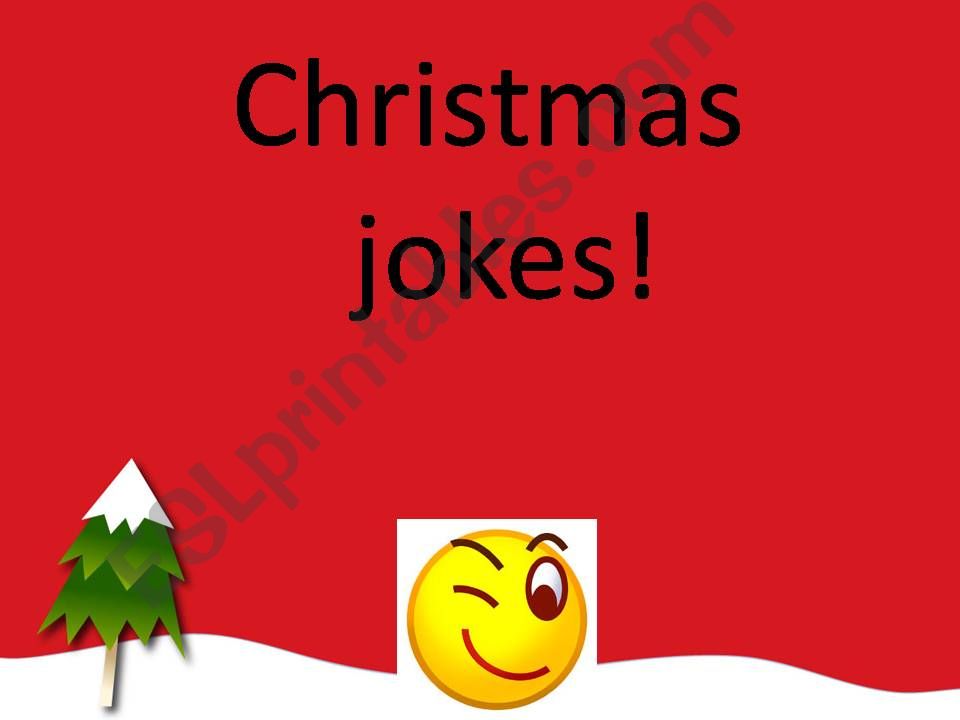 CHRITMAS JOKES! powerpoint