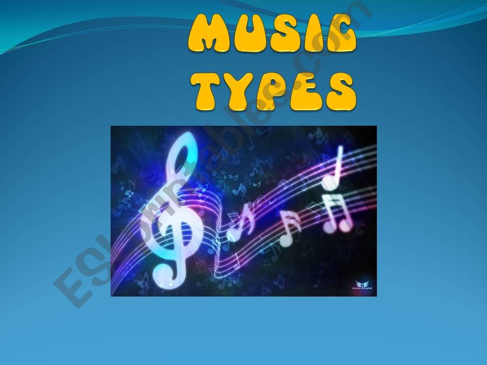 Music Types powerpoint