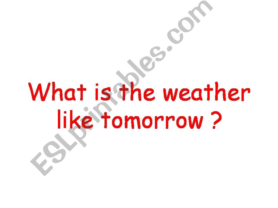 weather powerpoint