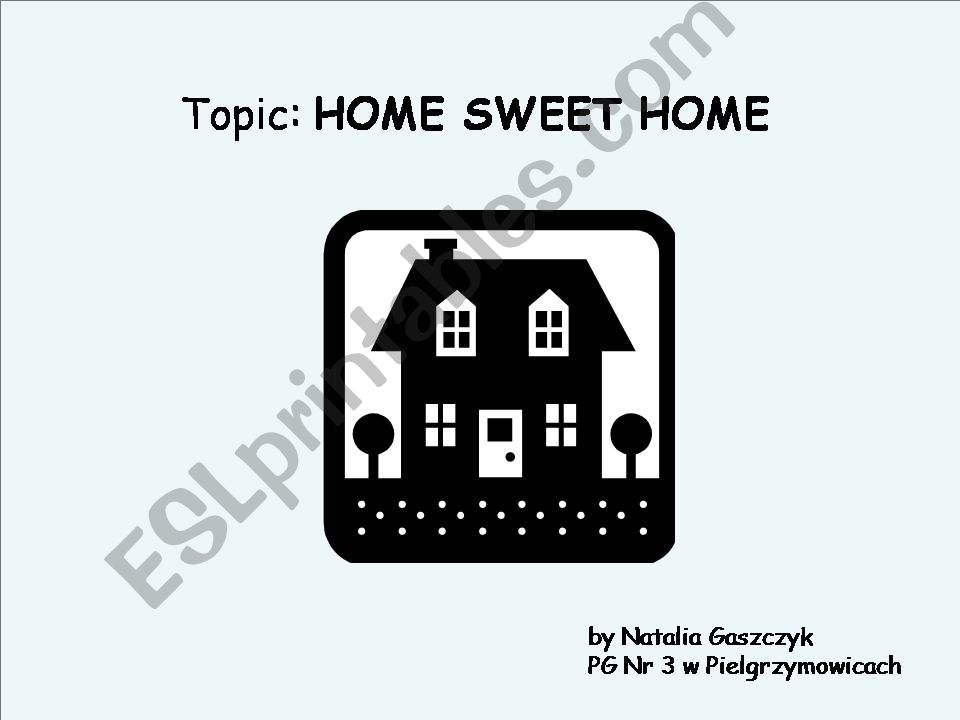 House and Furniture powerpoint