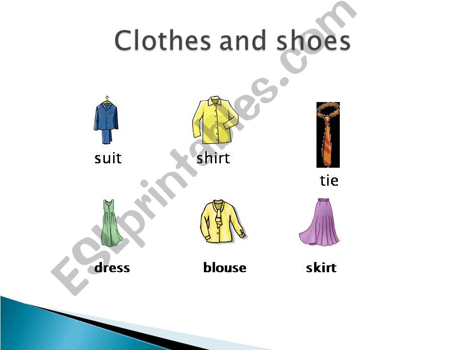 clothes powerpoint