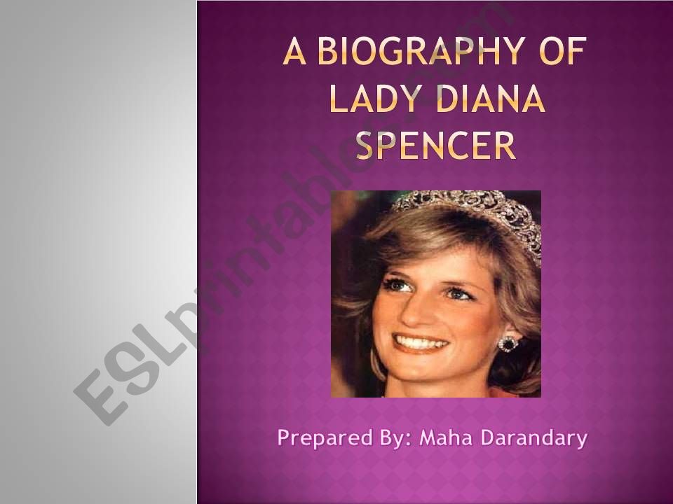 Writing Biography powerpoint