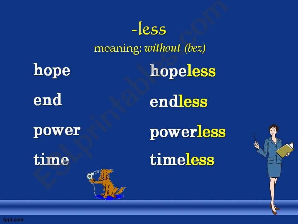 WORD FORMATION - ADJECTIVES (PART 2 OUT OF 4)