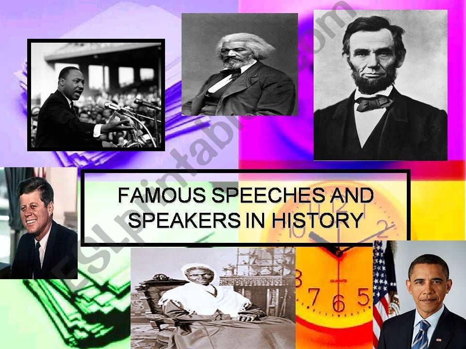famous american presidents and speakers