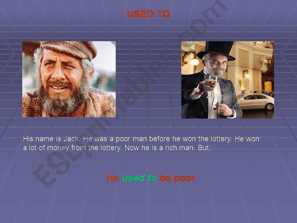 Used To powerpoint