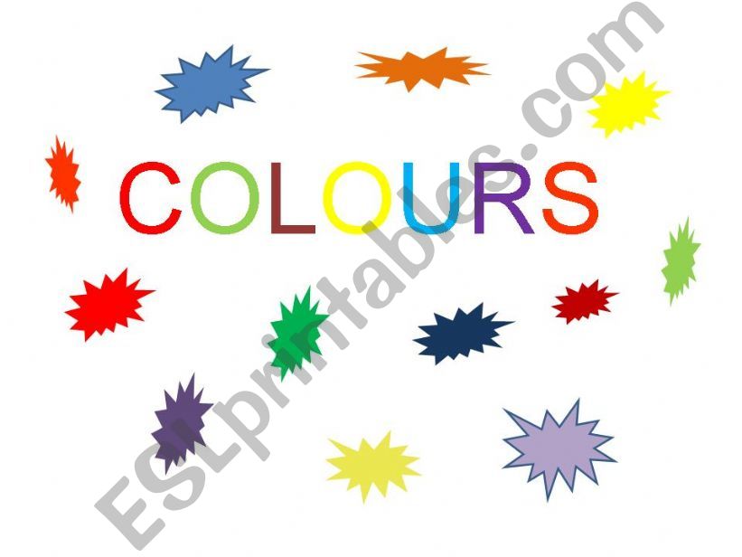 COLOURS powerpoint