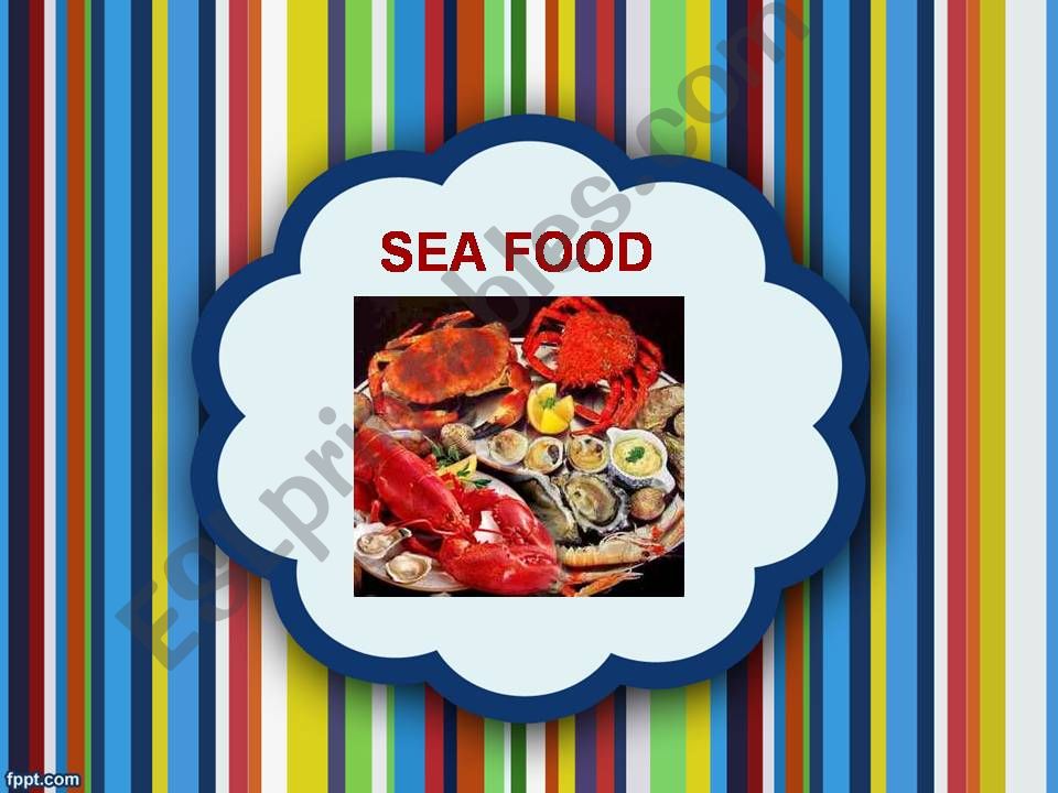 Seafood powerpoint