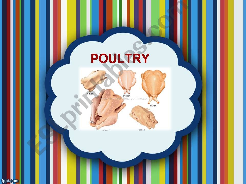 Poultry powerpoint