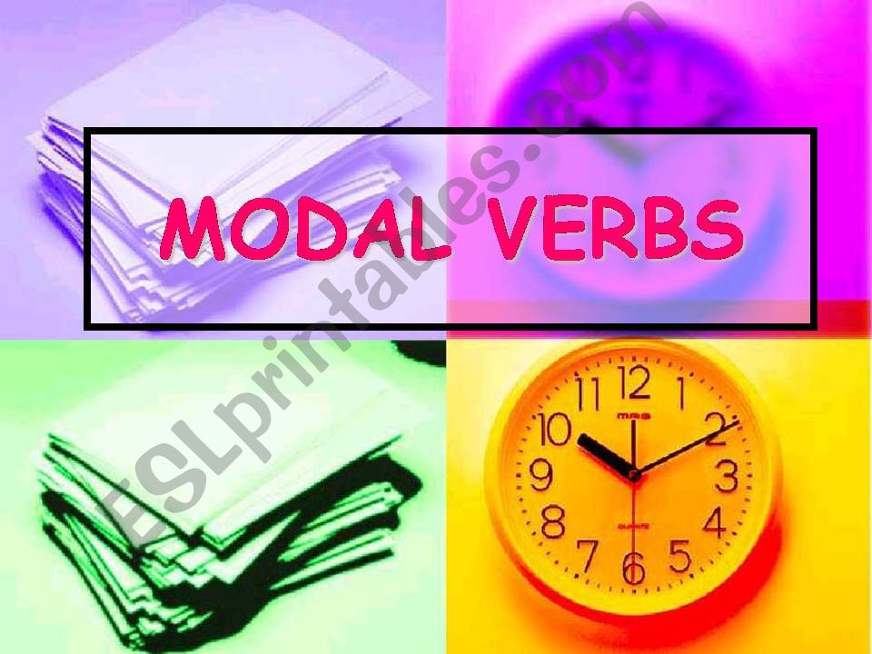 modal verbs powerpoint