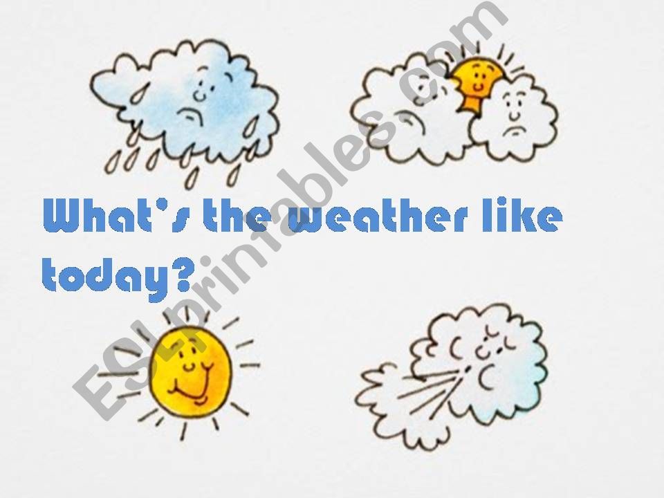 weather conditions powerpoint