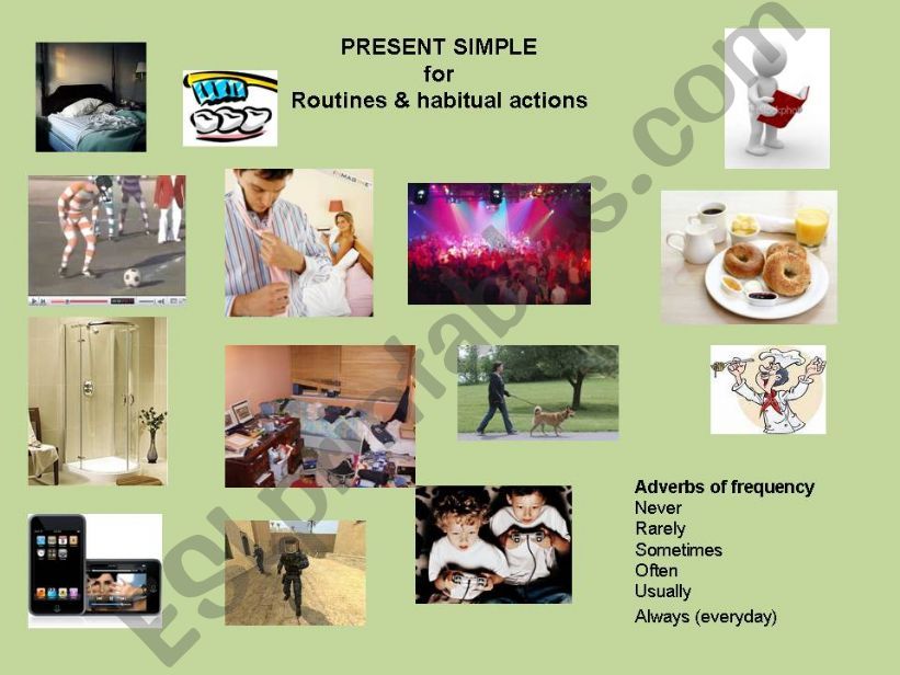 Present simple powerpoint