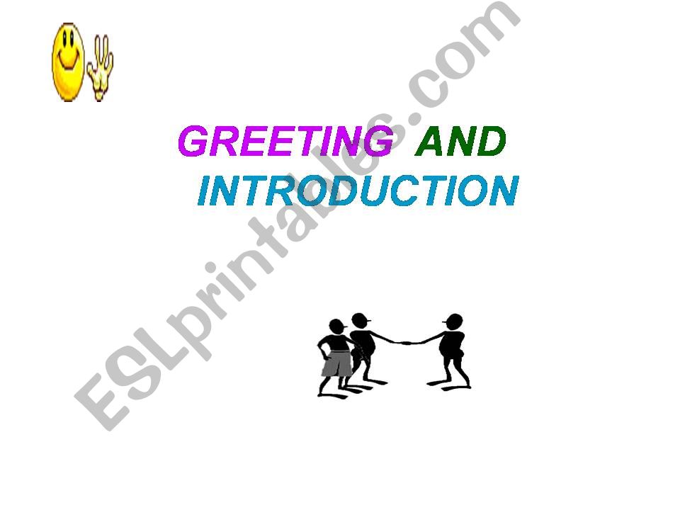 Greetings powerpoint