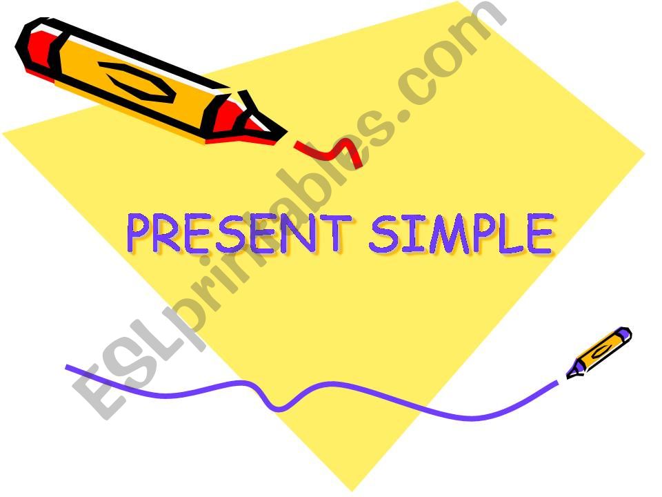 present simple powerpoint