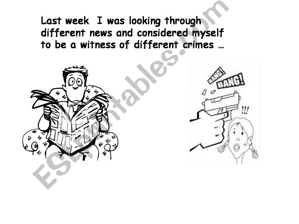 Present Participles /Crime and Punishment