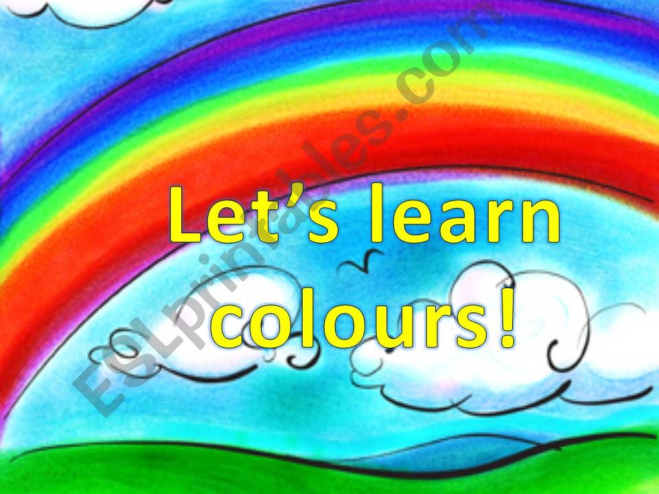 learn colours powerpoint