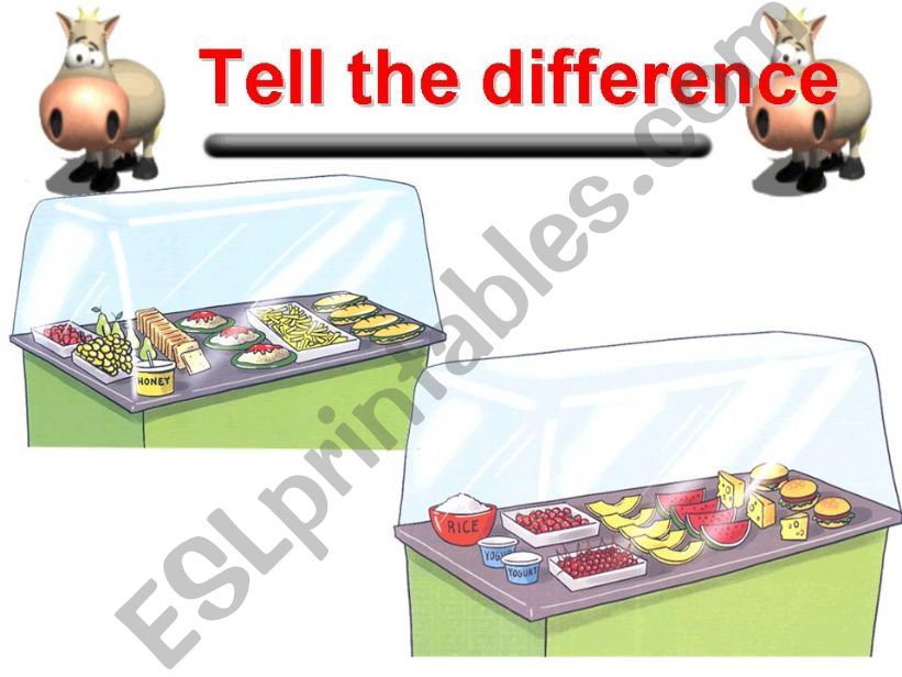 tell the difference powerpoint
