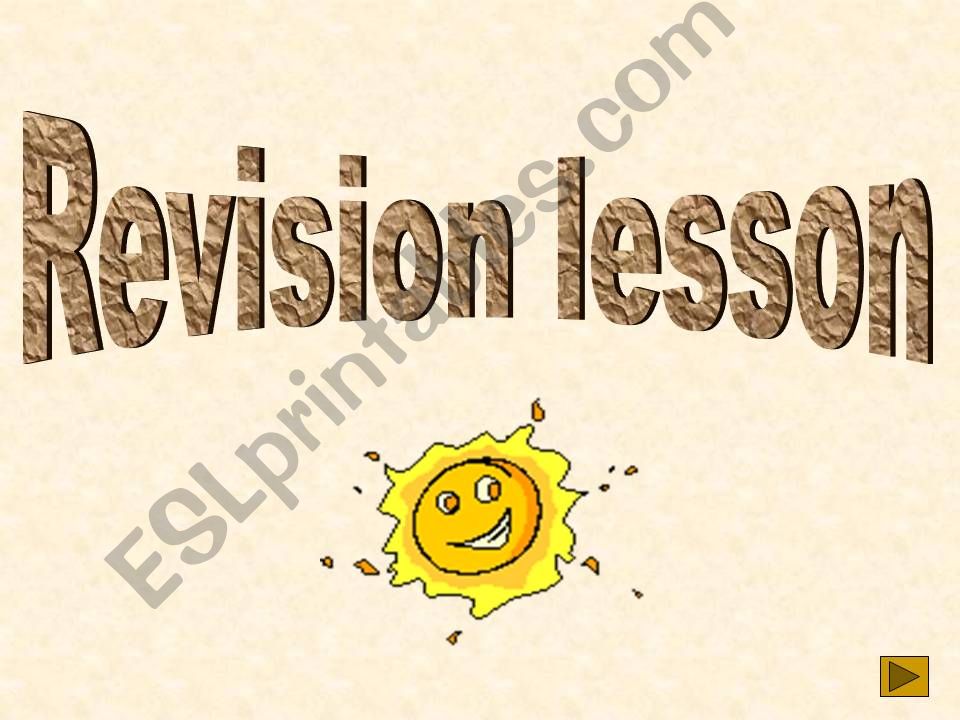 Revision game (colours, numbers, greetings, pets, wild animals)