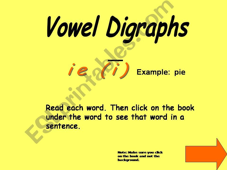 vowel ie...... powerpoint