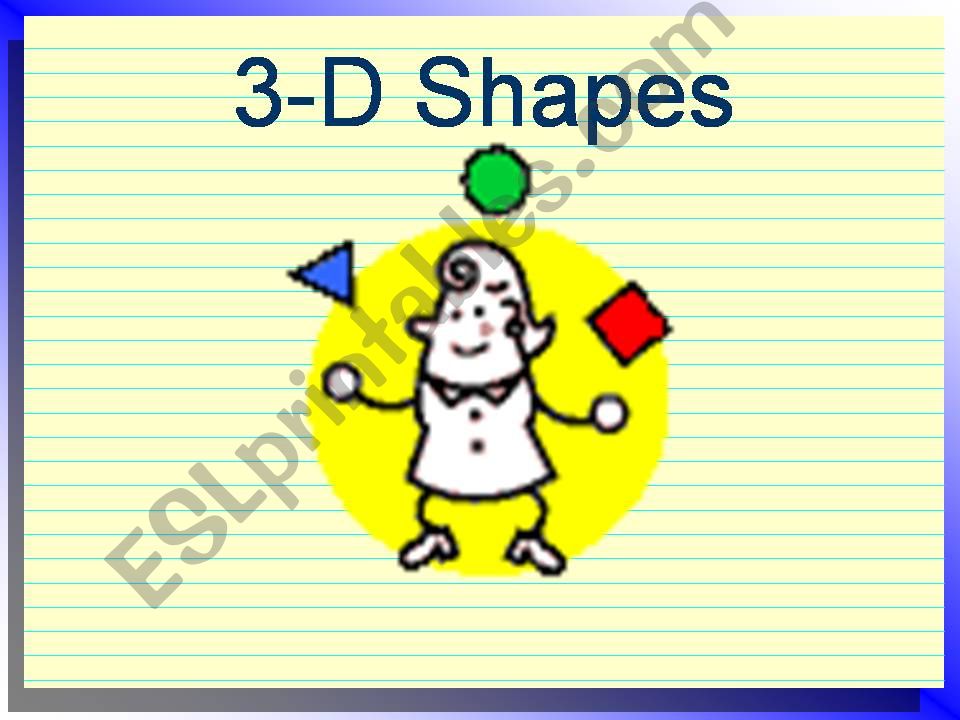 3D-shapes powerpoint