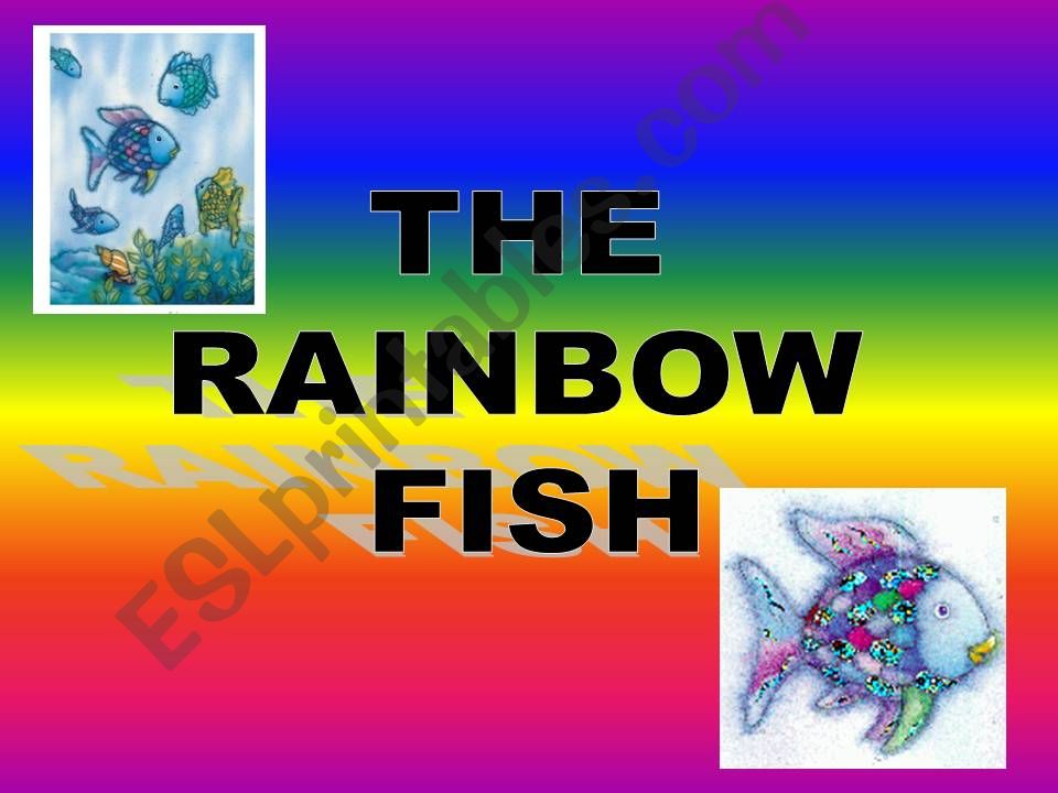 the rainbow fish story part 1 powerpoint