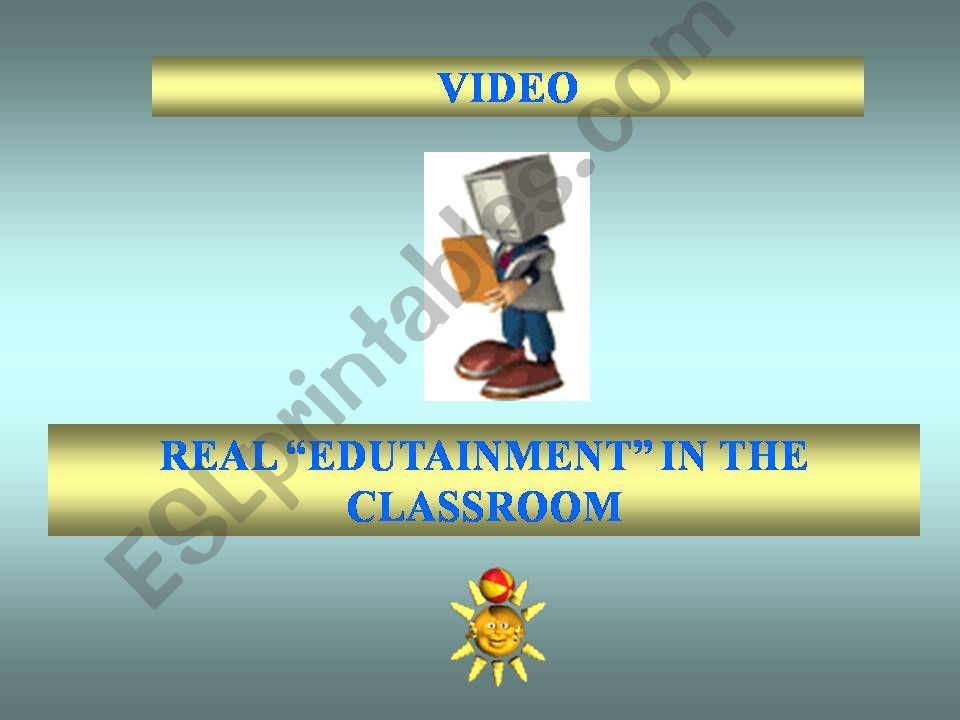 Using  VIDEO in class powerpoint