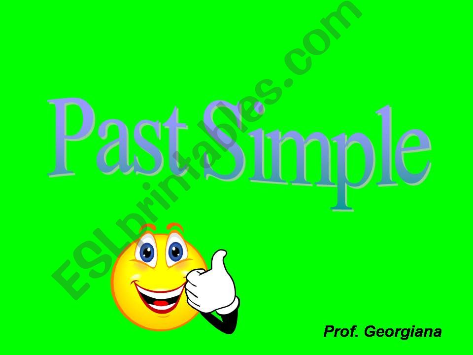 Simple past powerpoint