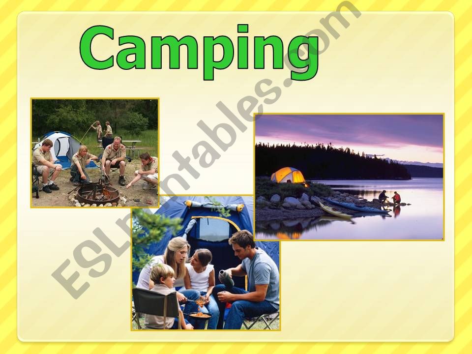 Camping powerpoint