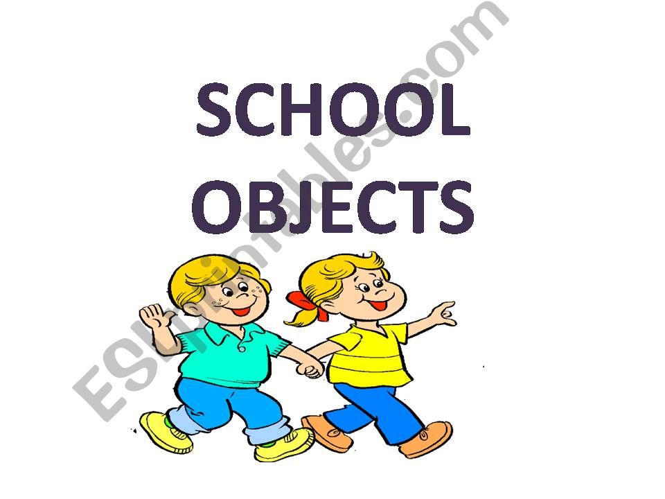 School objects powerpoint