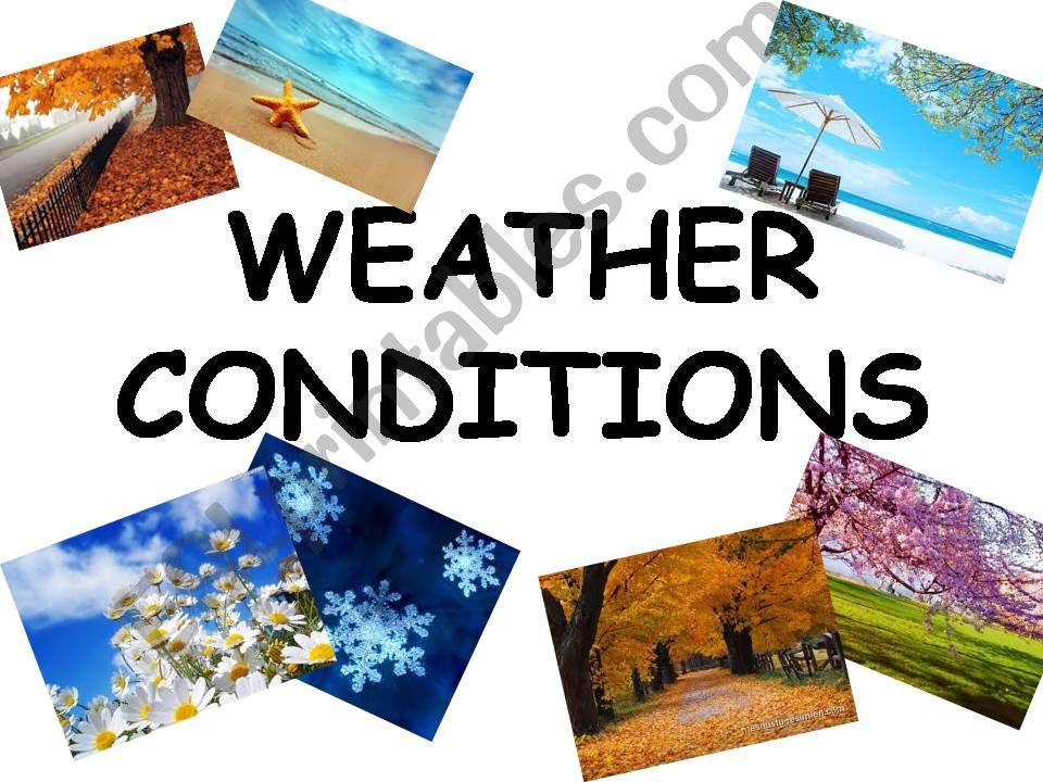 weather conditions powerpoint