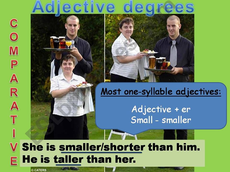 Adjective degrees powerpoint