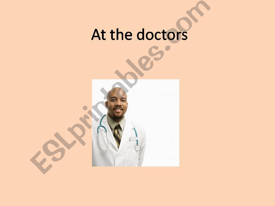 you should go to the doctors powerpoint