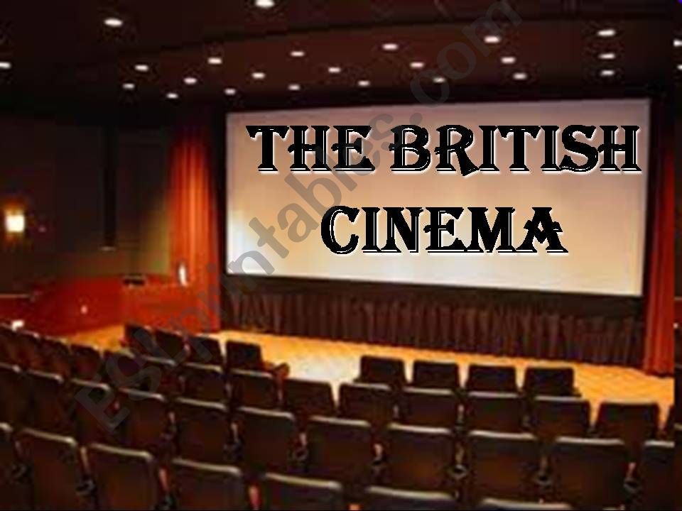 The British Cinema powerpoint