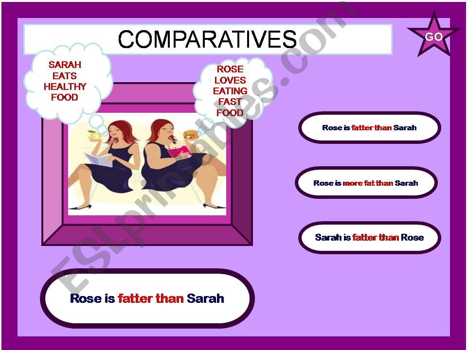 COMPARATIVES powerpoint