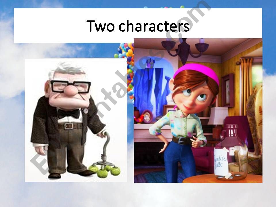 UP, the movie (past simple) powerpoint