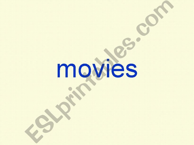 kind of movies powerpoint