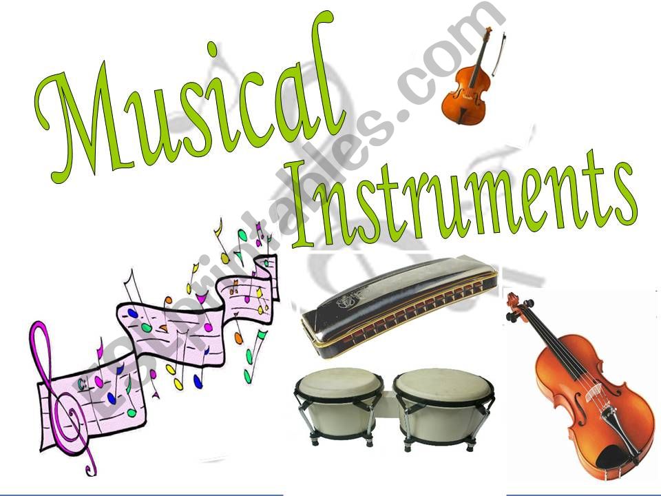 Musical Instruments 2/2 powerpoint