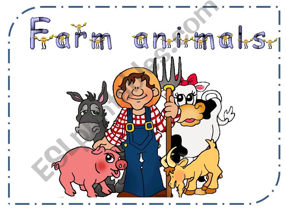 Guess a farm animal  powerpoint