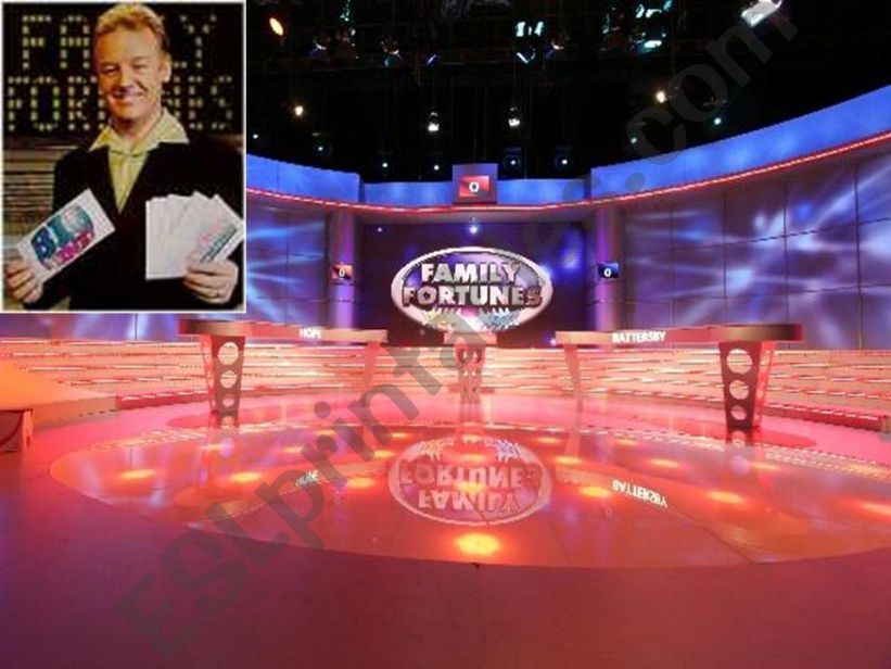 Family Fortunes Starter Activity