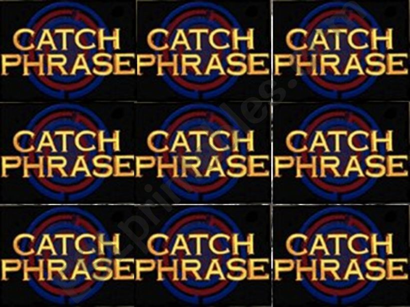 catchprase starter powerpoint