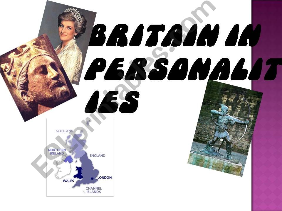 Britain in Personalities  powerpoint