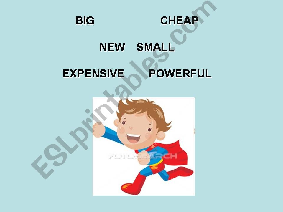 comparatives powerpoint