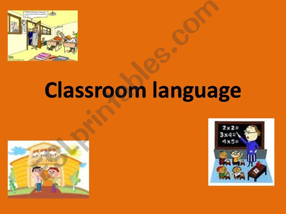classroom language powerpoint