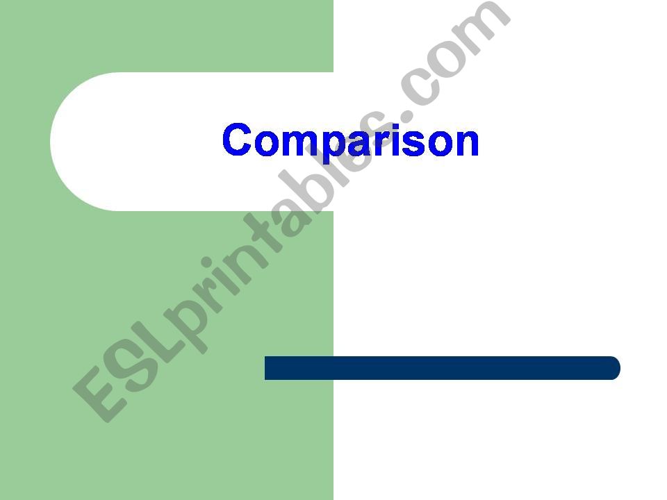 comparison powerpoint