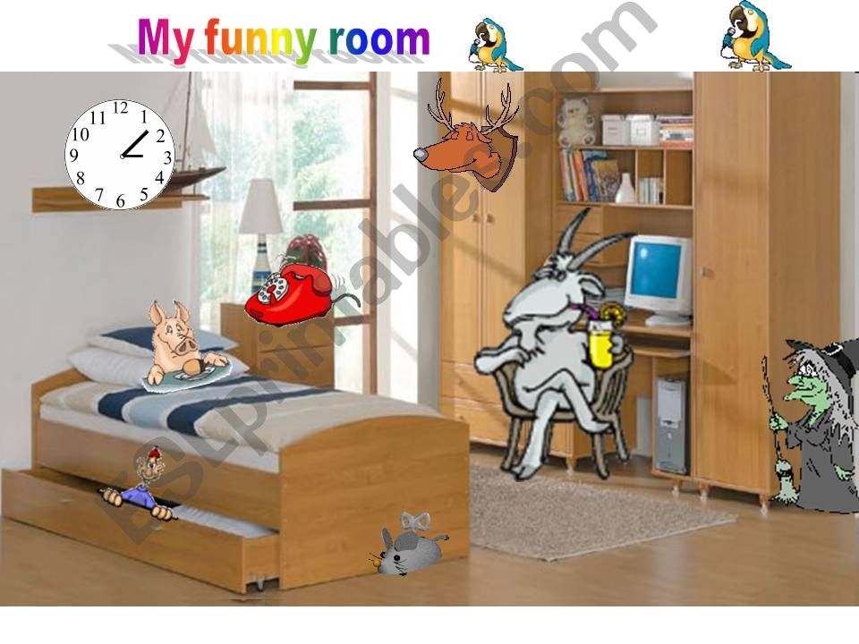 My funny room powerpoint